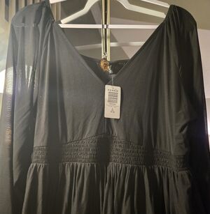 Torrid Classic Black Long Sleeve Dress